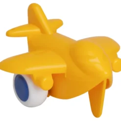 Jumbojet - Gul - Miniknubbis - Viking Toys - 10 cm