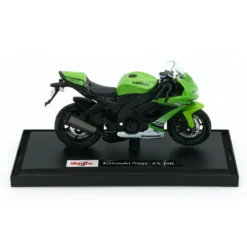 Kawasaki Ninja ZX-10R - Grön / Svart - Maisto - 1:18 - 11 cm