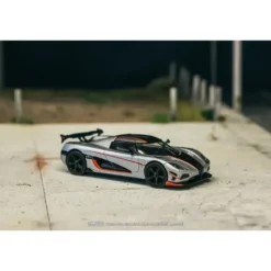 Koenigsegg Agera RS - Moon Silver / Svart - Tarmac Works