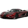 Koenigsegg Agera RS - 2017 - Röd - GT Spirit - 1:18