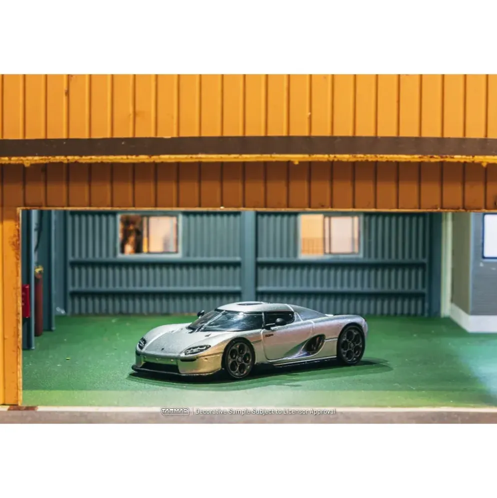 Koenigsegg CC850 - Silver - GLOBAL64 - Tarmac Works - 1:64