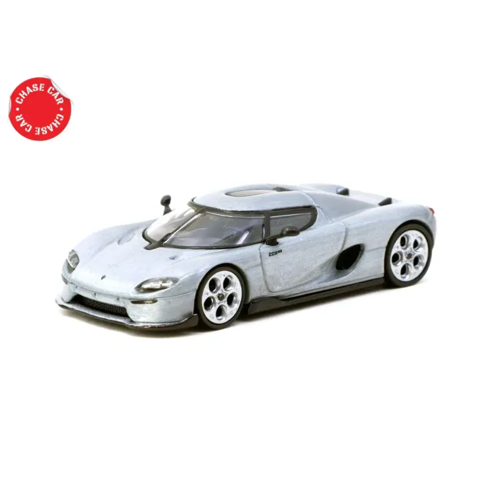 Koenigsegg CC850 - Silver - GLOBAL64 - Tarmac Works - 1:64