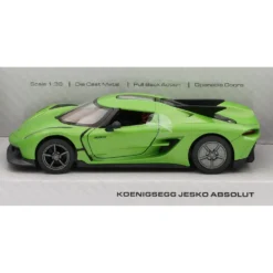 Koenigsegg Jesko Absolut - Grön - 1:36 - Kinsmart