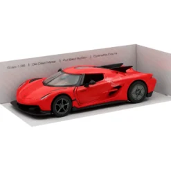 Koenigsegg Jesko Absolut - Röd - 1:36 - Kinsmart