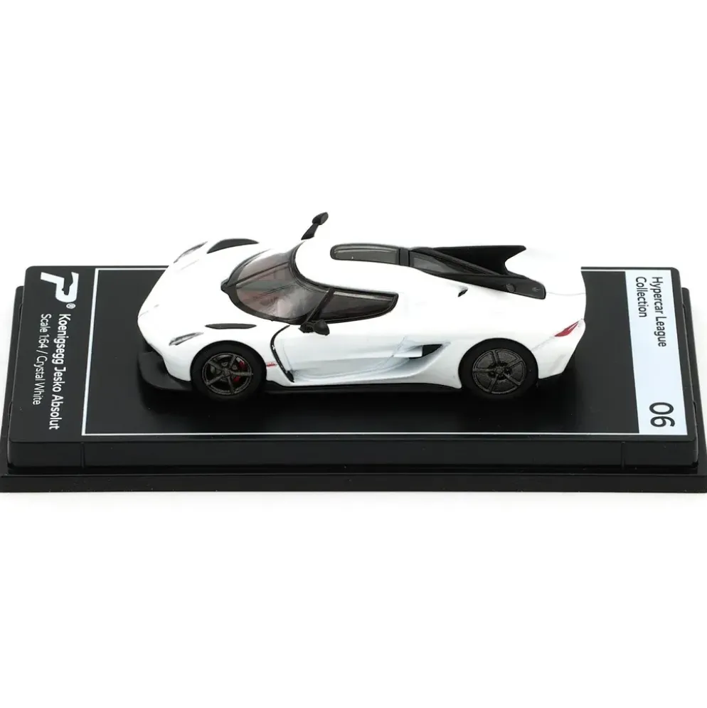 Koenigsegg Jesko Absolut - Vit - PosterCars - 1:64