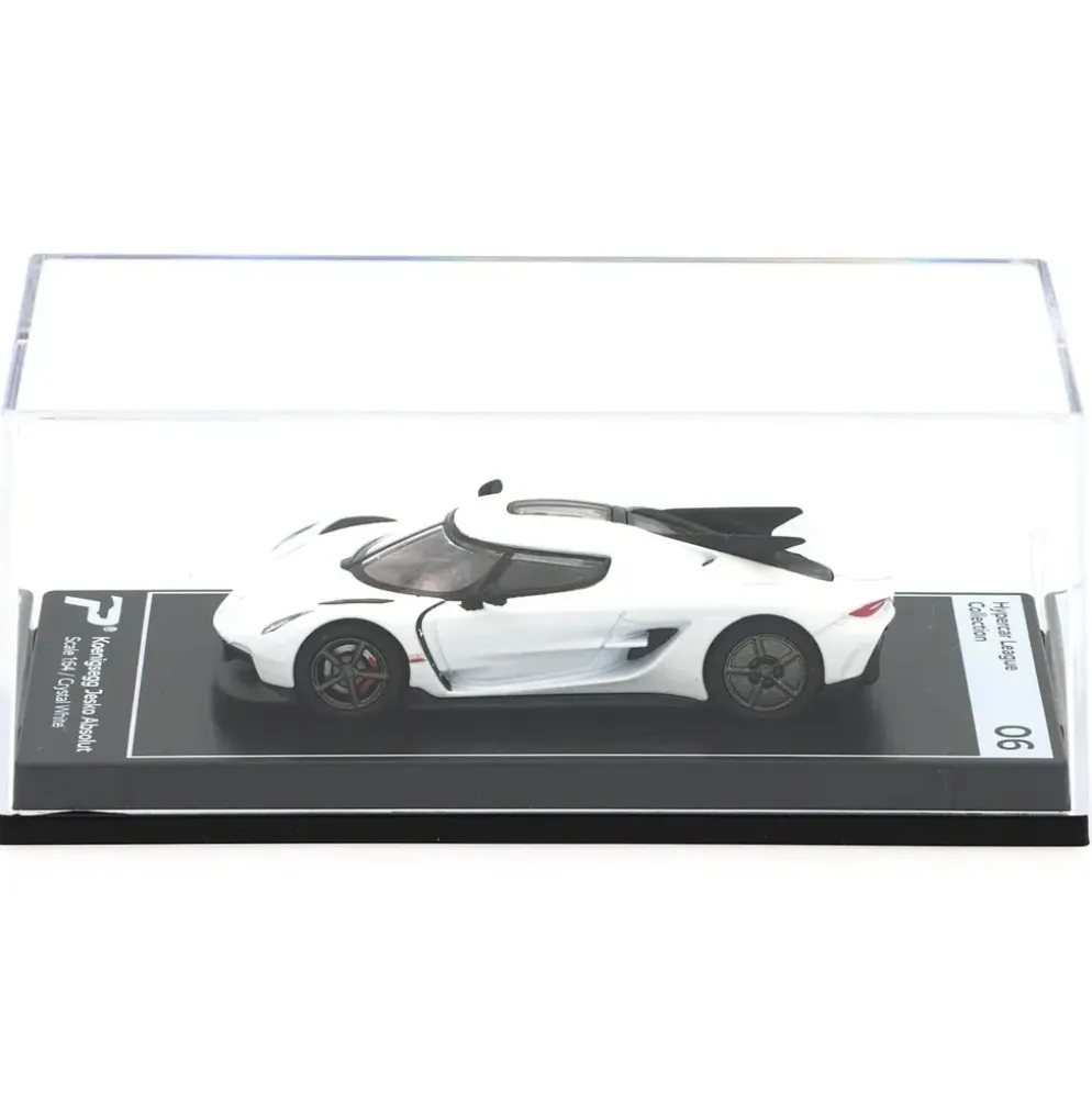 Koenigsegg Jesko Absolut - Vit - PosterCars - 1:64