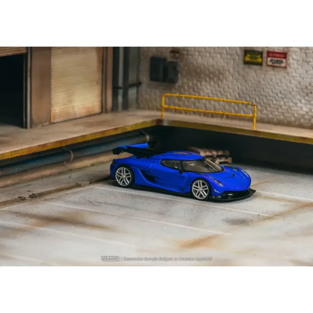 Koenigsegg Jesko Attack - Blå - Tarmac Works - 1:64