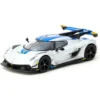 Koenigsegg Jesko Attack - Silver - GLOBAL64 Tarmac Works - 1:64