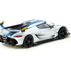 Koenigsegg Jesko Attack - Silver - GLOBAL64 Tarmac Works - 1:64
