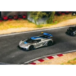 Koenigsegg Jesko Attack - Silver - GLOBAL64 Tarmac Works - 1:64