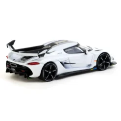 Koenigsegg Jesko Attack - Vit - GLOBAL64 Tarmac Works - 1:64