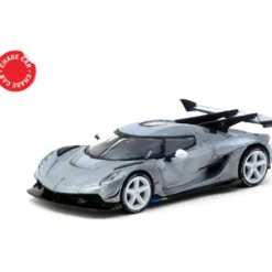 Koenigsegg Jesko Attack - Vit - GLOBAL64 Tarmac Works - 1:64