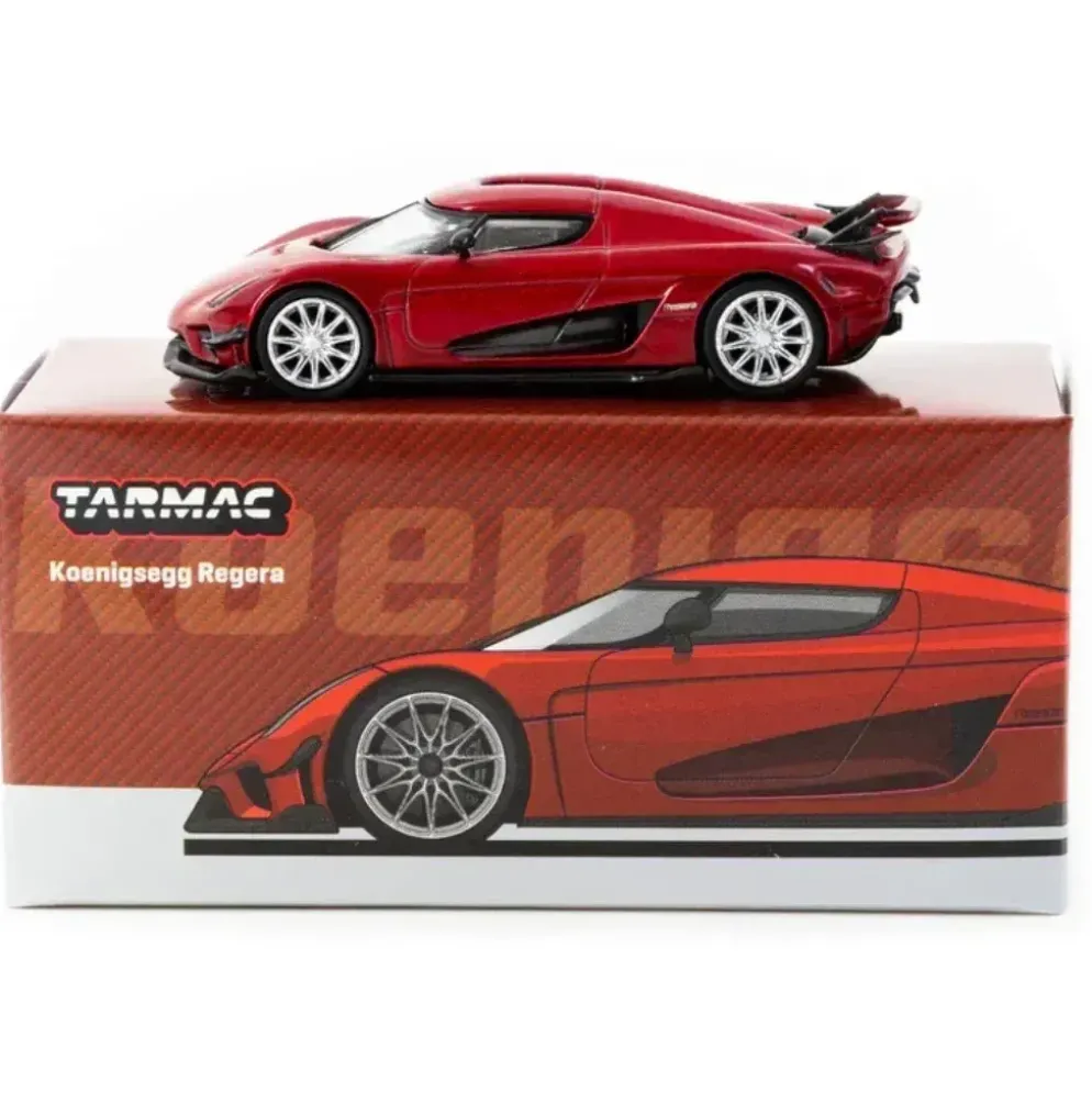 Koenigsegg Regera - Röd - GLOBAL64 - Tarmac Works - 1:64