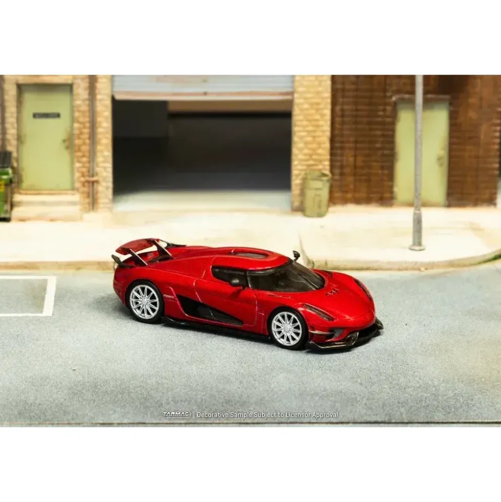 Koenigsegg Regera - Röd - GLOBAL64 - Tarmac Works - 1:64