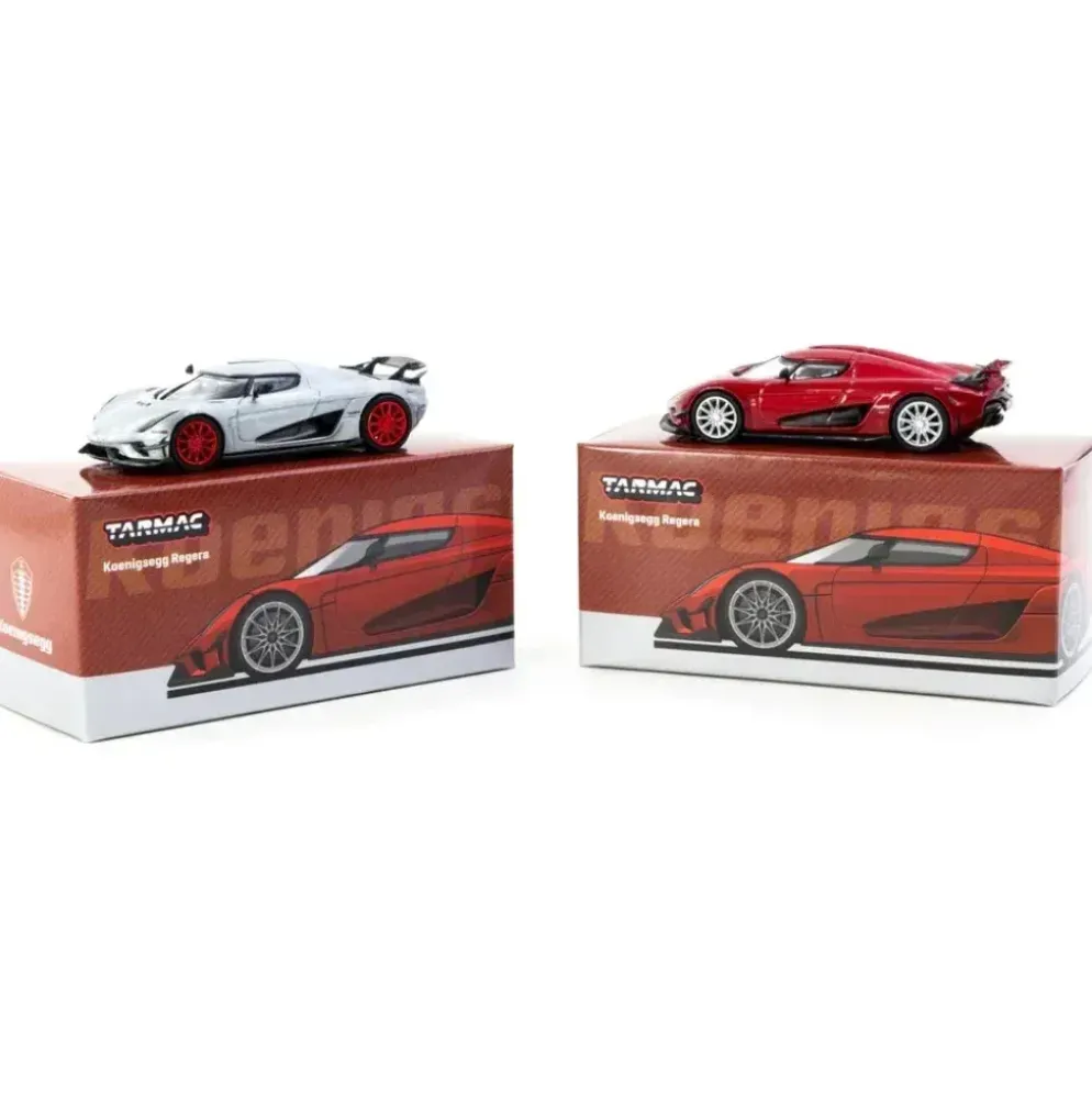 Koenigsegg Regera - Röd - GLOBAL64 - Tarmac Works - 1:64