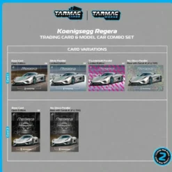 Koenigsegg Regera - Silver - Tarmac Works - 1:64
