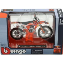KTM 450 SX-F Factory Edition 2018 - Cross - Bburago - 12 cm