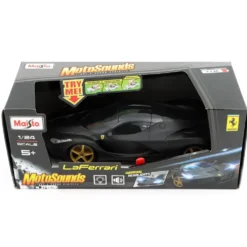 LaFerrari - Svart - Ljud och ljus - MotoSounds - Maisto 1:24