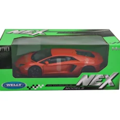 Lamborghini Aventador LP 700-4 - Orange - Welly - 1:18