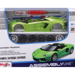 Lamborghini Aventador Roadster - Byggsats - Assembly Line - Maisto - 1:24