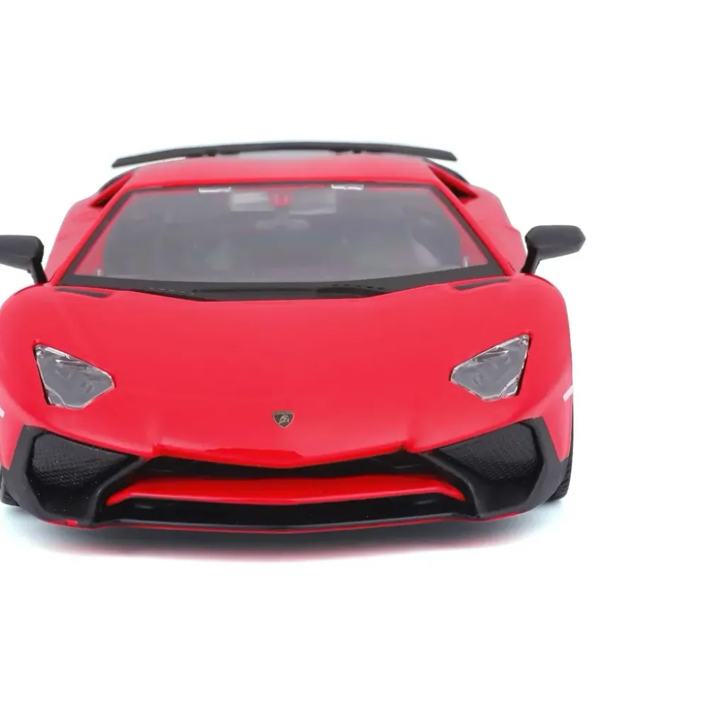 Lamborghini Aventador SV Coupé LP750-4 - Röd - Bburago 1:24