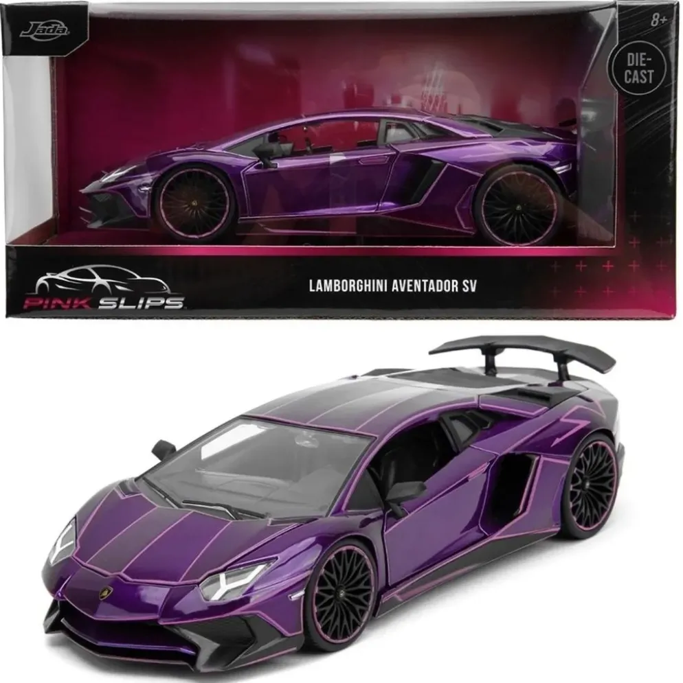 Lamborghini Aventador SV - Pink Slips - Jada Toys - 1:24