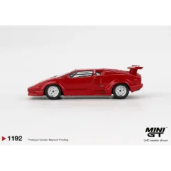Lamborghini Countach 25th Anniversary Red - Röd - 1192 - Mini GT - 1:64