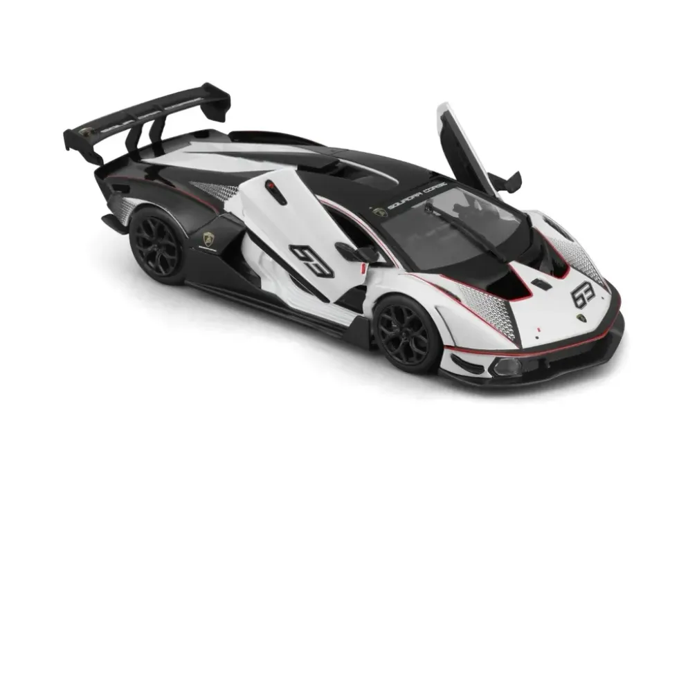 Lamborghini Essenza SCV12 - Vit / Svart - Bburago - 1:24