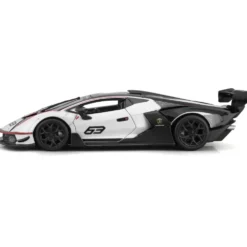 Lamborghini Essenza SCV12 - Vit / Svart - Bburago - 1:24