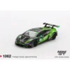 Lamborghini Huracán GT3 EVO2 #78 Forte Racing 2024 IMSA Daytona 24 Hrs - Grön - 1062 - Mini GT - 1:64
