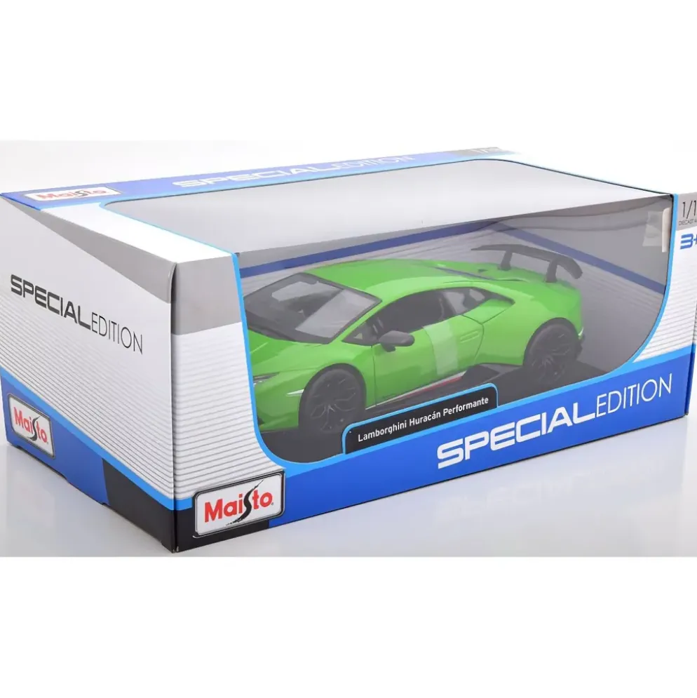 Lamborghini Huracán Performante 2017 - Grön - 1:18 - Maisto