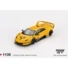 Lamborghini LB-Silhouette WORKS MURCIELAGO GT Evo Yellow - Gul - 1135 - Mini GT - 1:64
