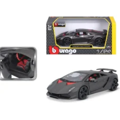 Lamborghini Sesto Elemento - 2012 - Grå - Bburago - 1:24