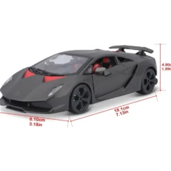 Lamborghini Sesto Elemento - 2012 - Grå - Bburago - 1:24