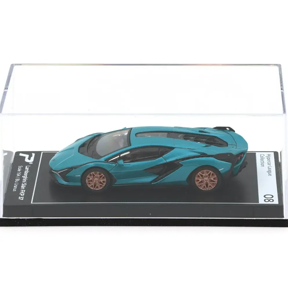Lamborghini Sián FKP 37 - Blå - PosterCars - 1:64
