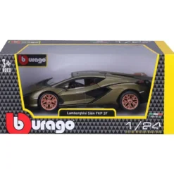 Lamborghini Sián FKP 37 - 2019 - Grön - Bburago - 1:24