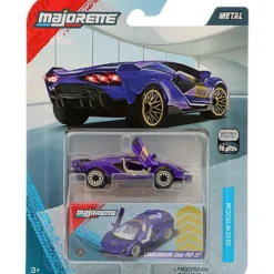 Lamborghini Sián FKP 37 - Lila - Showroom Deluxe Cars - Majorette - 7 cm