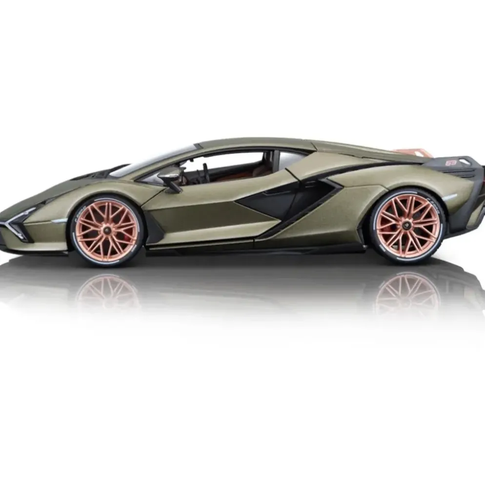 Lamborghini Sián FKP 37 - Olivgrön - 2019 - Bburago - 1:18
