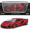 Lamborghini Sián FKP 37 - 2019 - Röd - Bburago - 1:18
