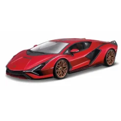 Lamborghini Sián FKP 37 - 2019 - Röd - Bburago - 1:18