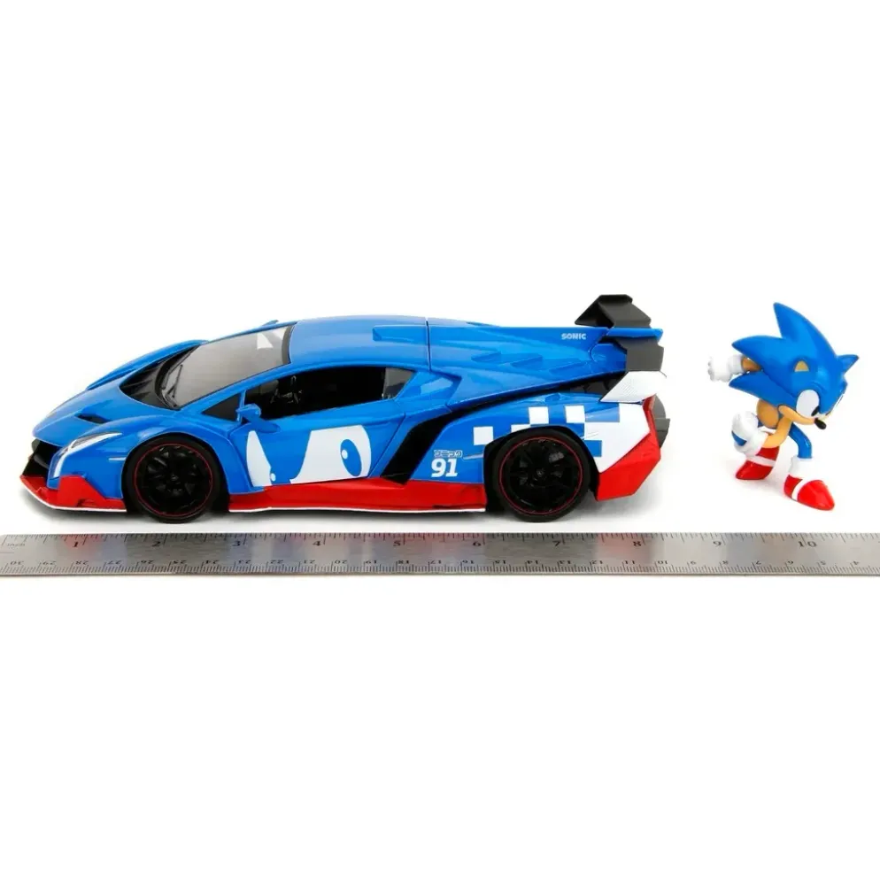 Lamborghini Veneno - Sonic the Hedgehog - Jada - 1:24