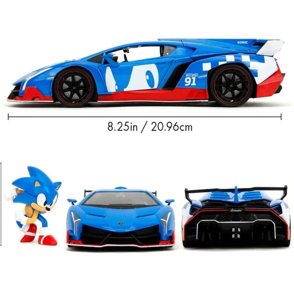 Lamborghini Veneno - Sonic the Hedgehog - Jada - 1:24