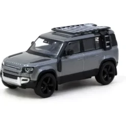 Land Rover Defender 110 - Gråmetallic - Tarmac Works - 1:64