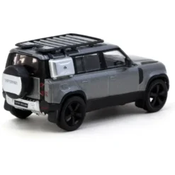 Land Rover Defender 110 - Gråmetallic - Tarmac Works - 1:64