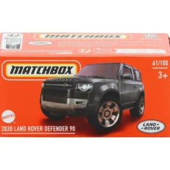 2020 Land Rover Defender 90 - Svart - Power Grab - Matchbox