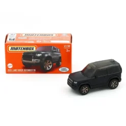 2020 Land Rover Defender 90 - Svart - Power Grab - Matchbox