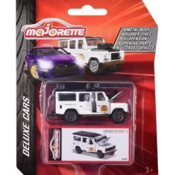 Land Rover Defender 110 - Vit - Deluxe Cars - Majorette
