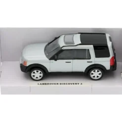 Land Rover Discovery 3 - Silver - Rastar - 11 cm
