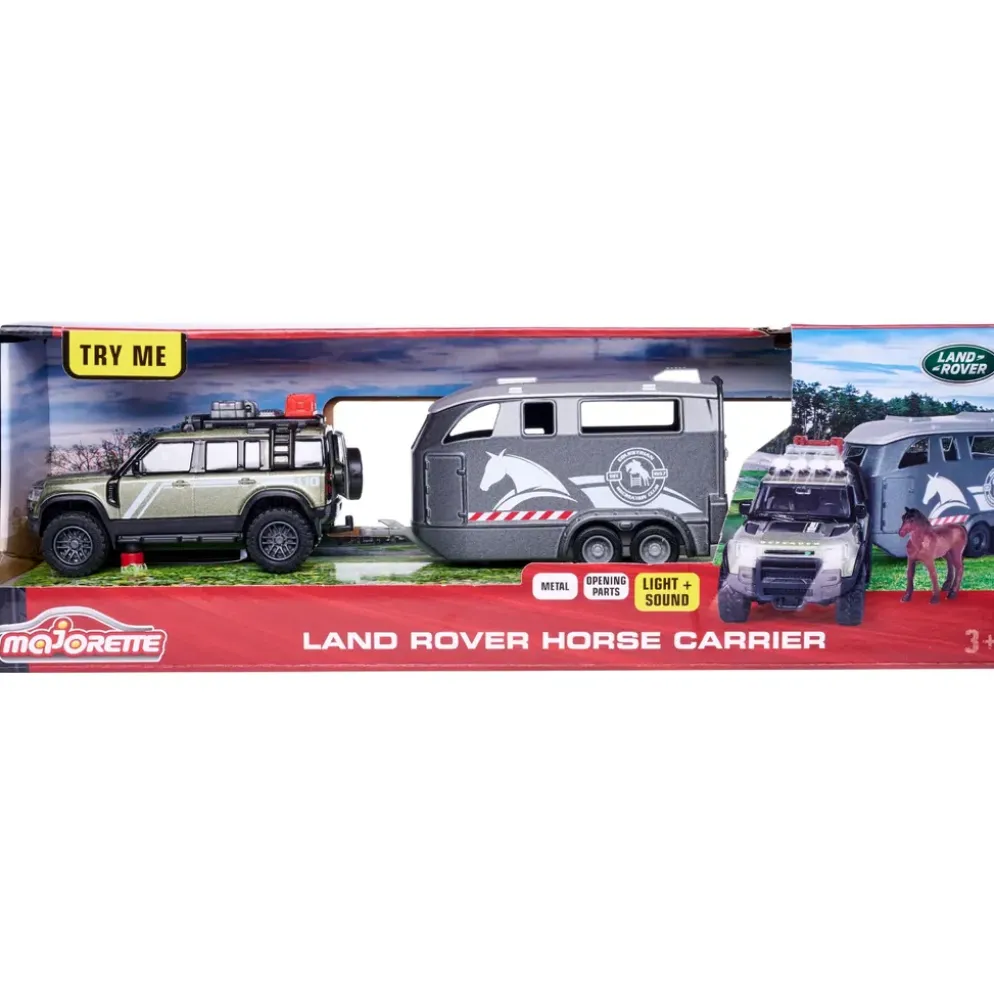 Land Rover Horse Carrier - Majorette Grand Series