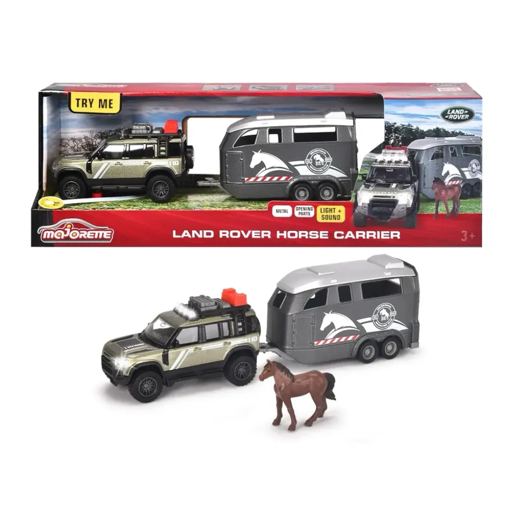 Land Rover Horse Carrier - Majorette Grand Series
